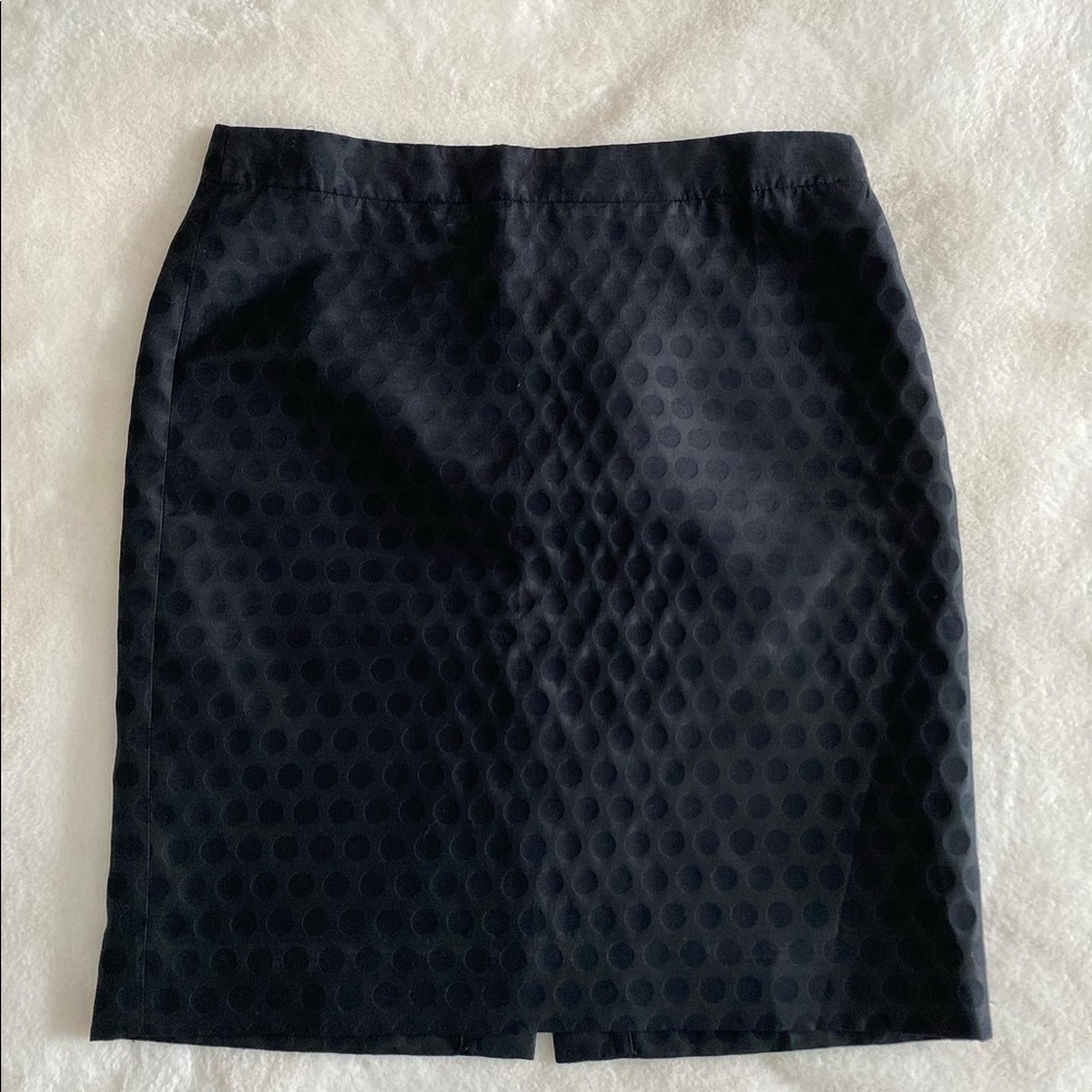 J. Crew pencil skirt, black, size 10